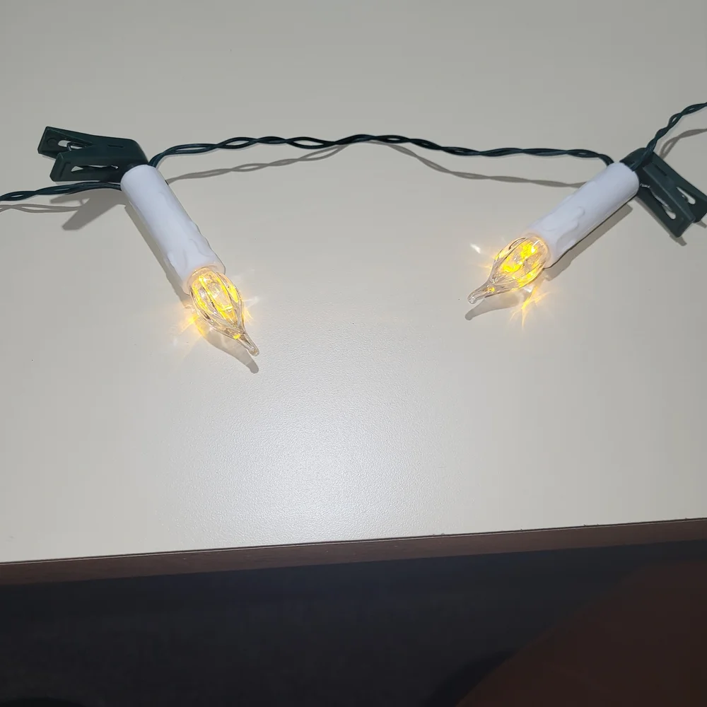 Warm White Holiday String Lights